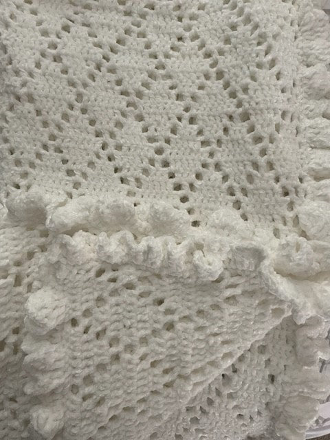 Velvet Crochet Blanket/Afghan