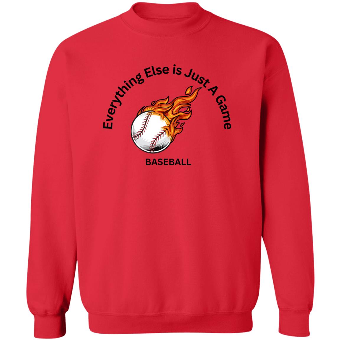 Everything Else Baseball Z65x Pullover Crewneck Sweatshirt 8 oz (Closeout)