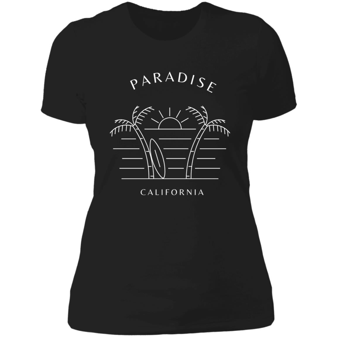 paradise California NL3900 Ladies' Boyfriend T-Shirt