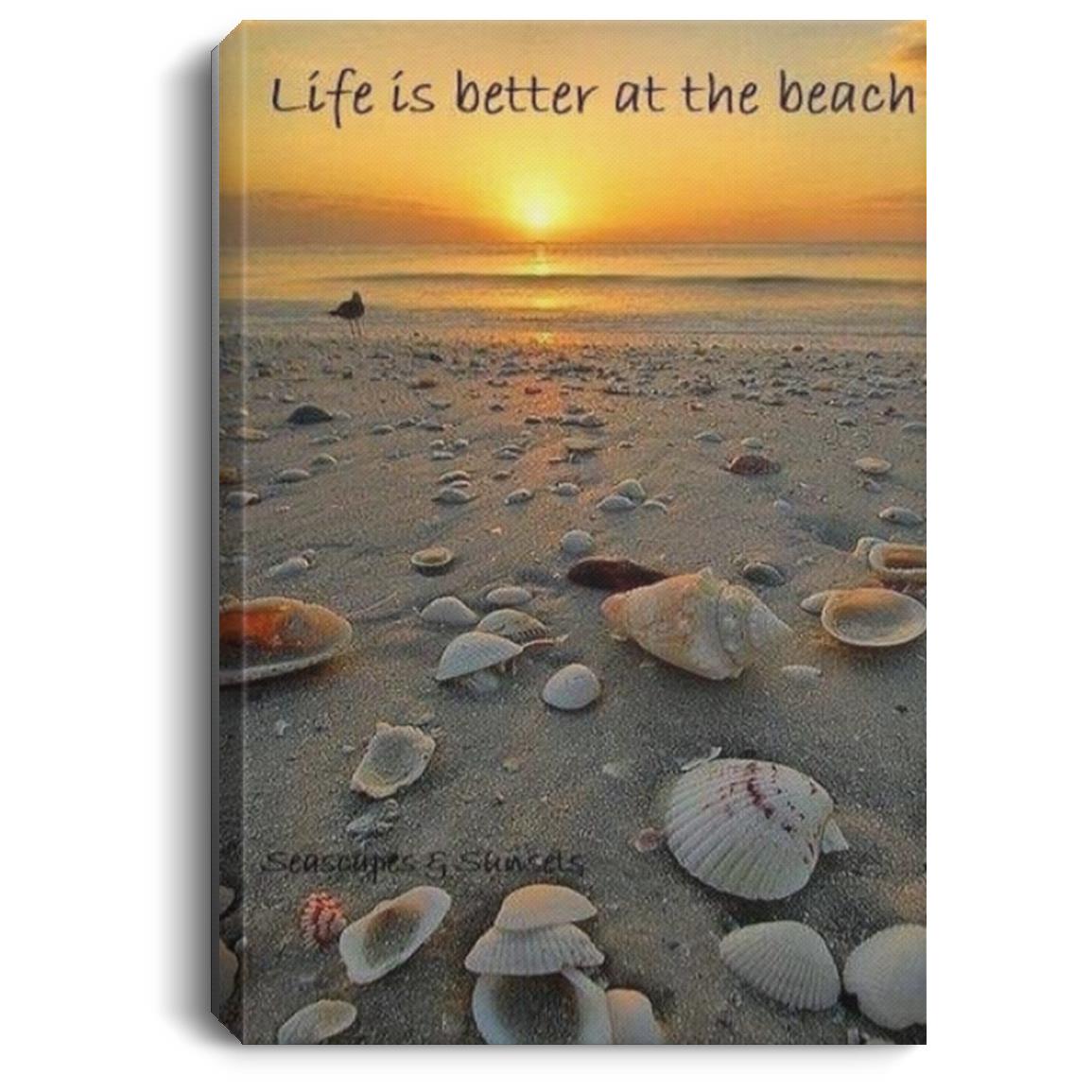 Lifebeach CANPO75 Portrait Canvas .75in Frame