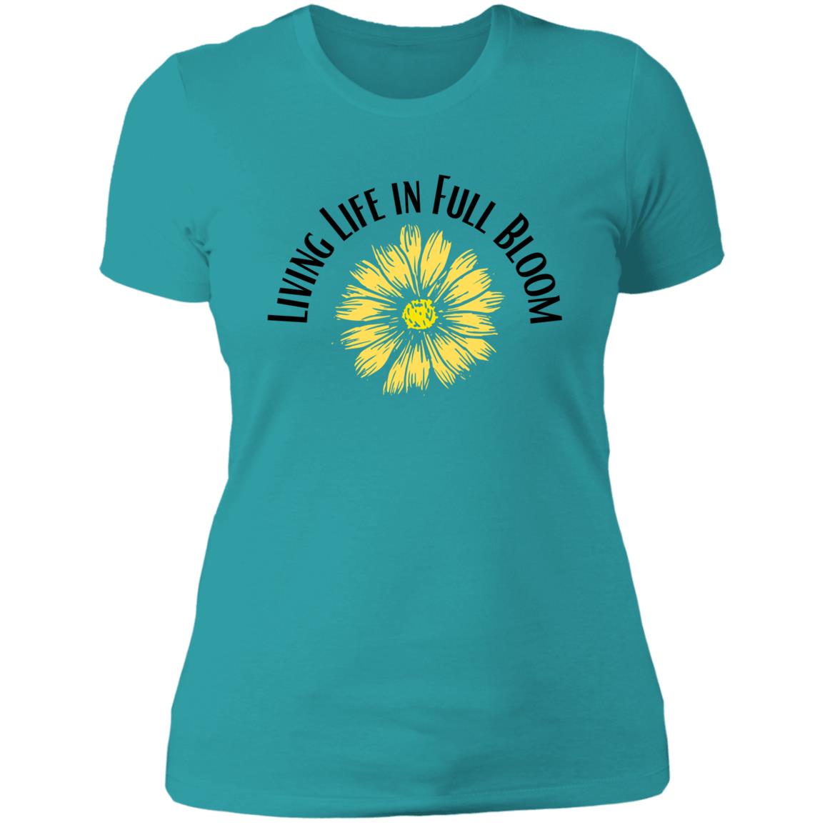 Living Life in Full Bloom (1) NL3900 Ladies' Boyfriend T-Shirt