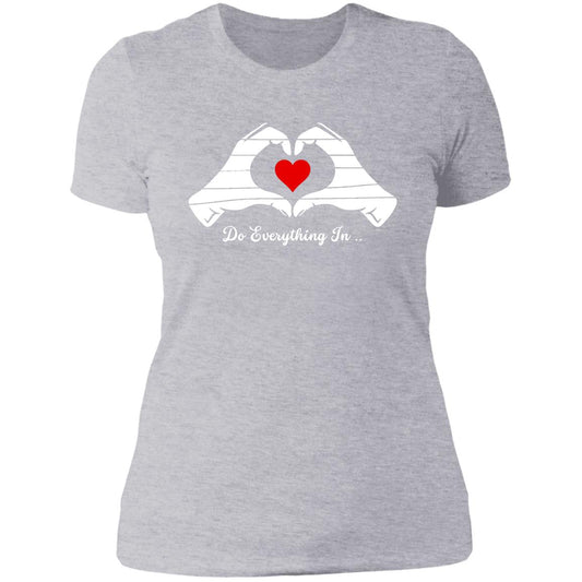 Everything in love NL3900 Ladies' Boyfriend T-Shirt