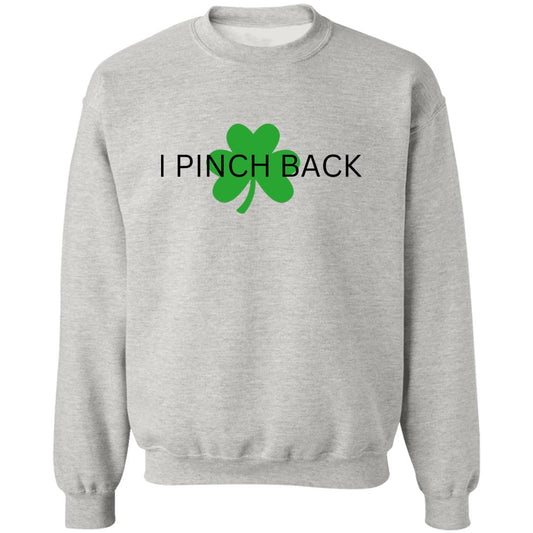 I Pinch Back Z65x Pullover Crewneck Sweatshirt 8 oz (Closeout)