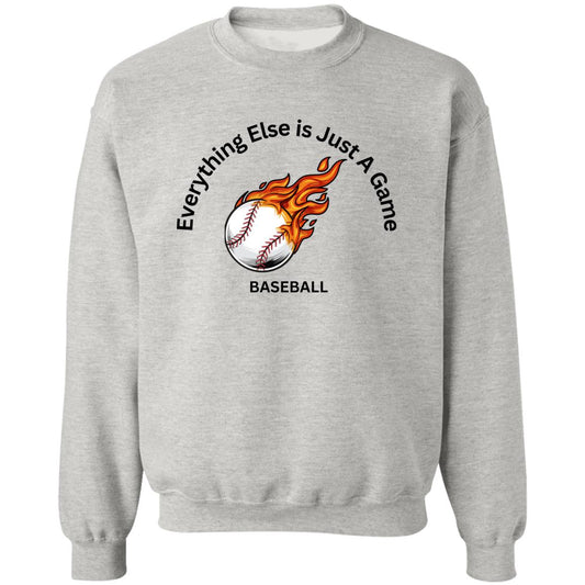 Everything Else Baseball Z65x Pullover Crewneck Sweatshirt 8 oz (Closeout)