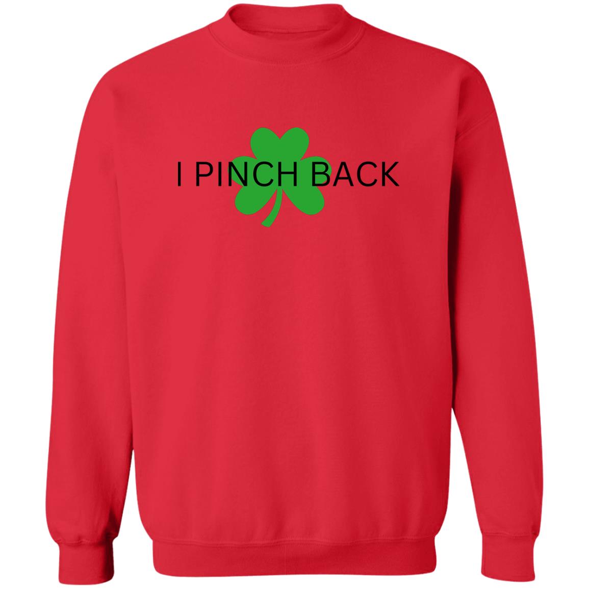 I Pinch Back Z65x Pullover Crewneck Sweatshirt 8 oz (Closeout)