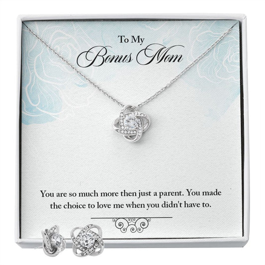 Love Knot Necklace & Earrings