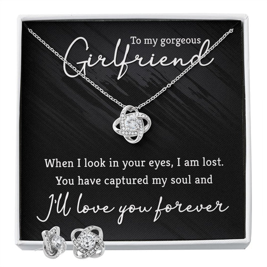 Love Knot Necklace & Earrings