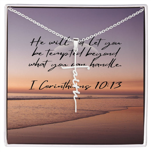 Faith Cross Necklace