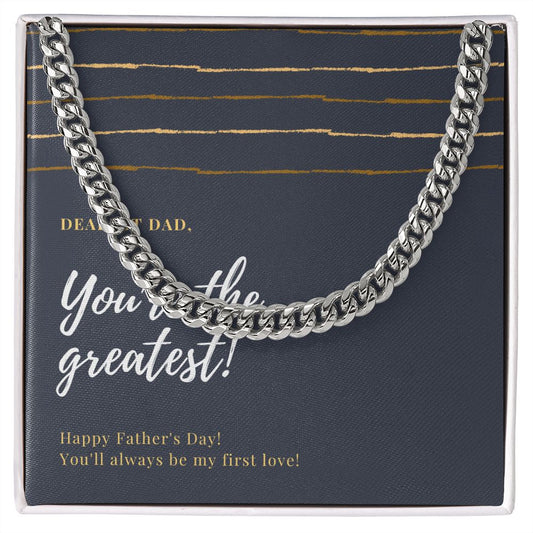 Cuban Link Chain Adjustable