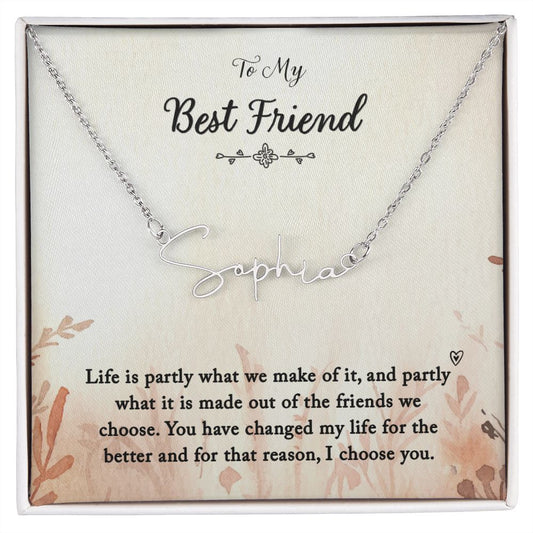 Signature Name Necklace