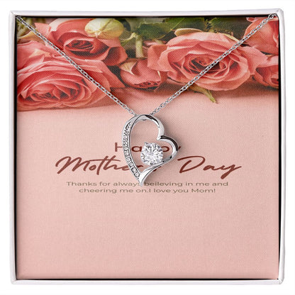 Mother's Day Forever Love Necklace (white or yellow gold)