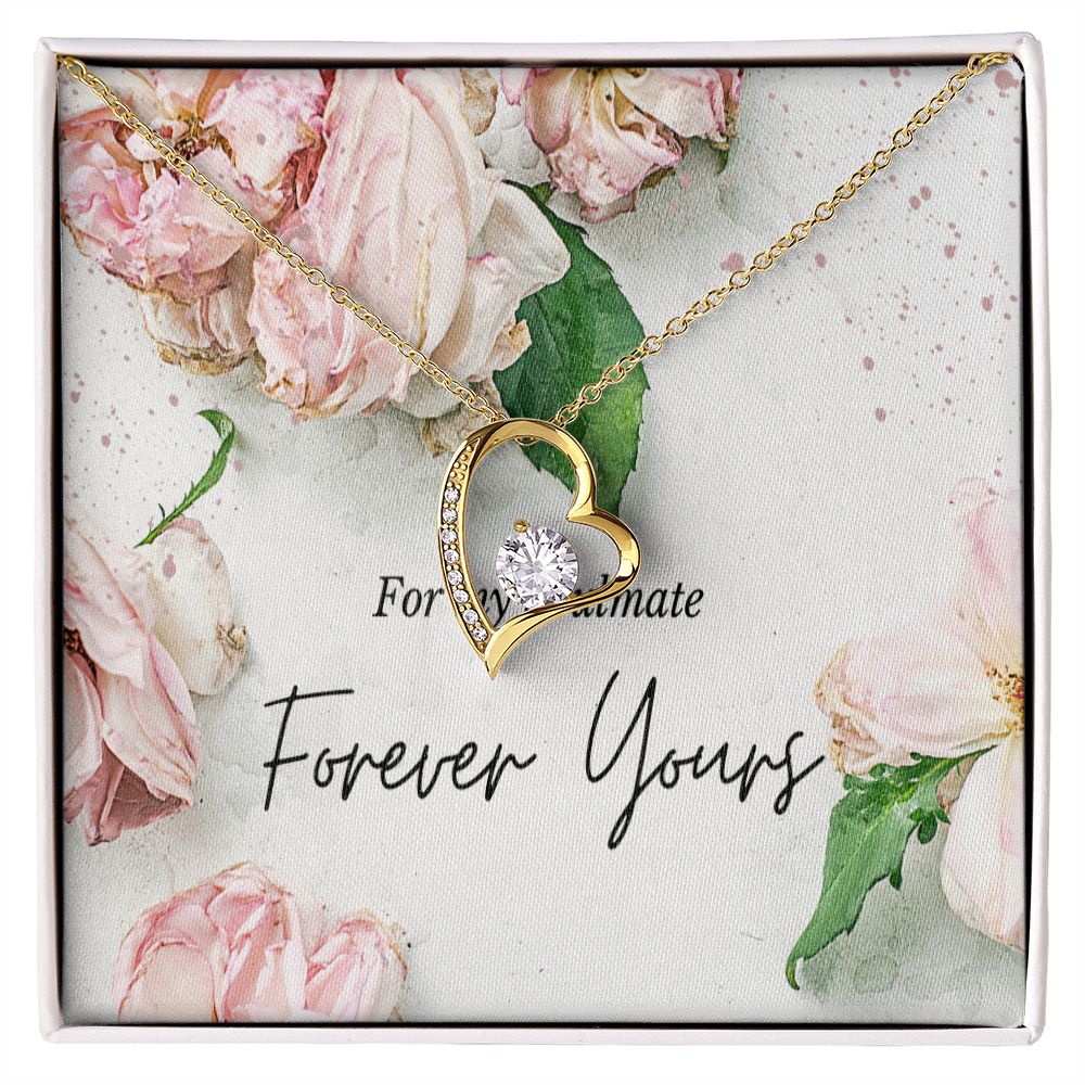 Forever Love Necklace (White or Yellow Gold Variant)