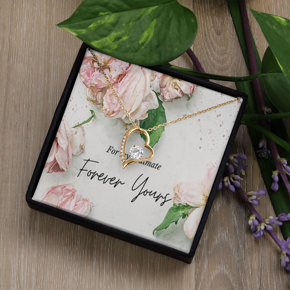 Forever Love Necklace (White or Yellow Gold Variant)