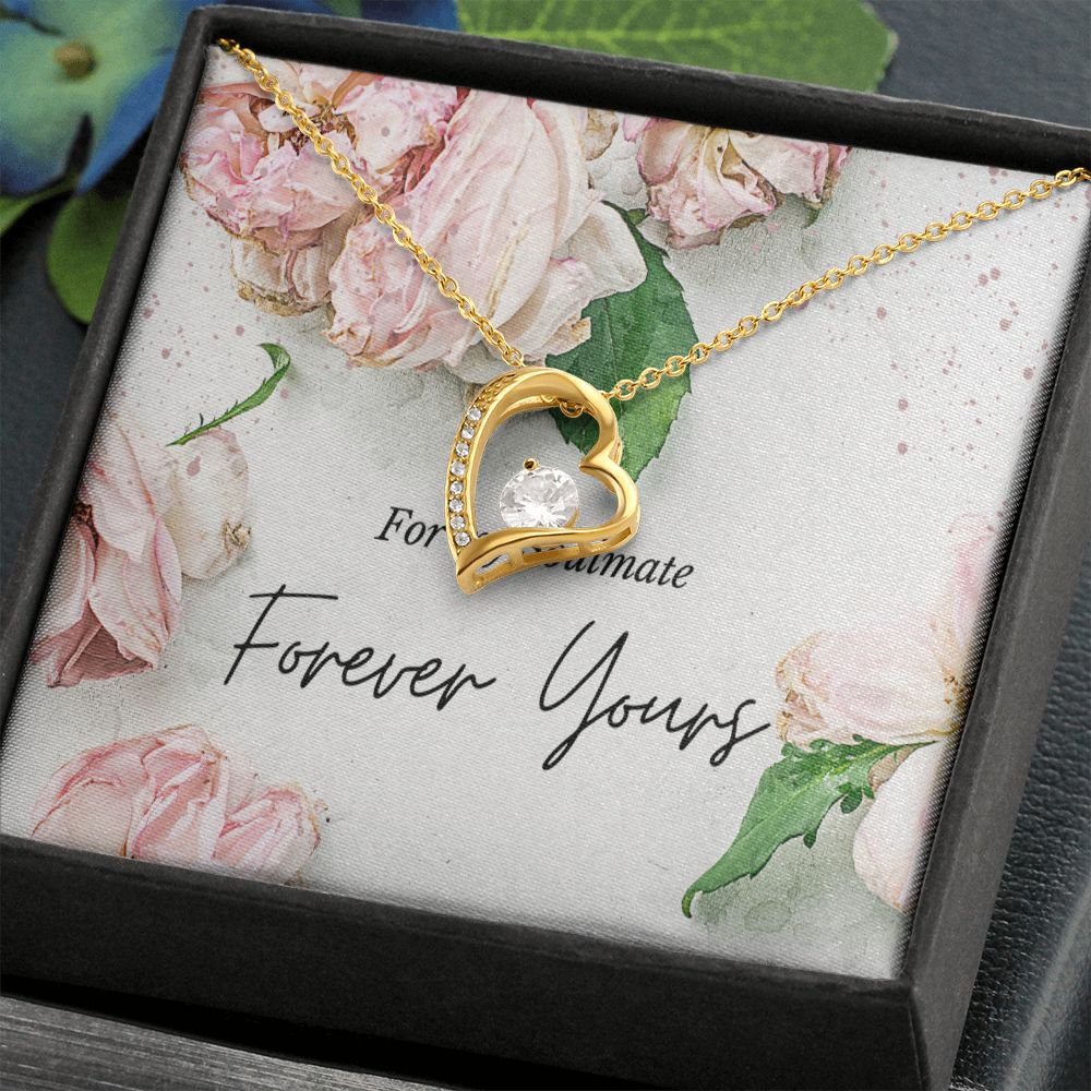 Forever Love Necklace (White or Yellow Gold Variant)